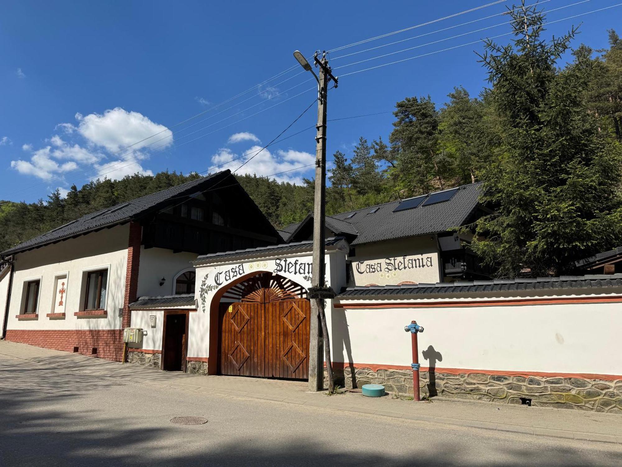 Hotel Casa Stefania Tălmaciu Exterior foto