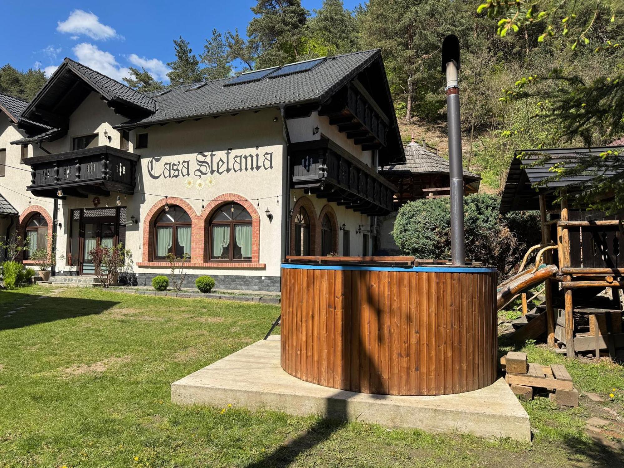 Hotel Casa Stefania Tălmaciu Exterior foto