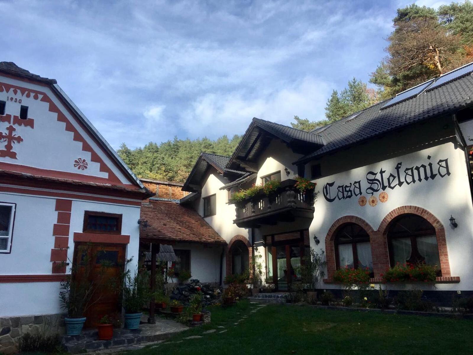 Hotel Casa Stefania Tălmaciu Exterior foto